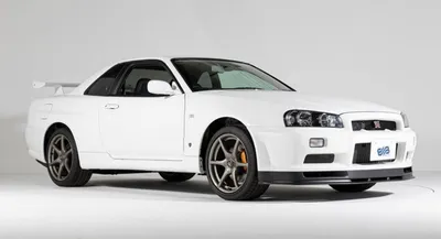 Серый nissan skyline GT-R r34 с …» — создано в Шедевруме