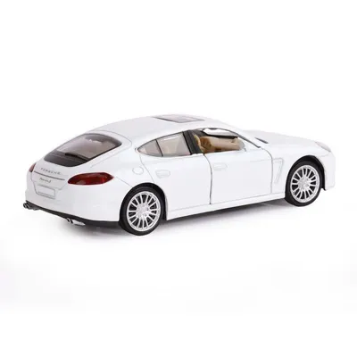 Купить uNI-FORTUNE Машина Porsche Panamera, черная матовая (без механизмов)  344018SM(A), цены на Мегамаркет