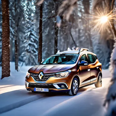 Машина renault logan, renault, без …» — создано в Шедевруме