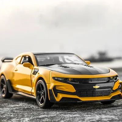 Машина металлическая chevrolet camaro, , цвет желтый Автоград 0947798:  купить за 200 руб в интернет магазине с бесплатной доставкой