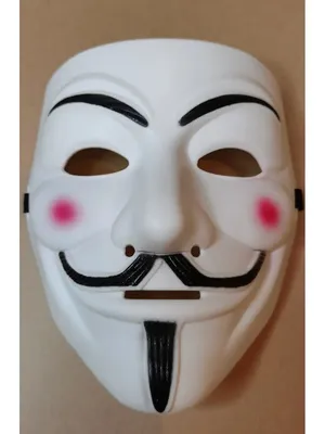 Unisex V for Vendetta Guy Masquerade Anonymous Hacker Halloween Face Mask |  eBay
