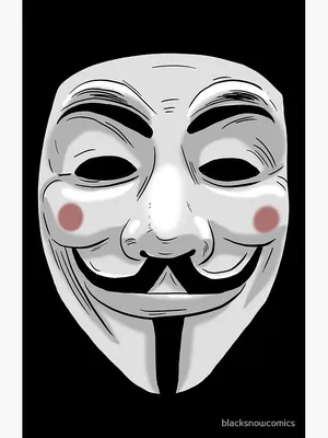 Гай Фокс / Анонимус / Маска Гая Фокса, Вендетта / Маска Анонимуса / маска  хакера МАСКА АНОНИМУСА | Купить с доставкой в интернет-магазине 