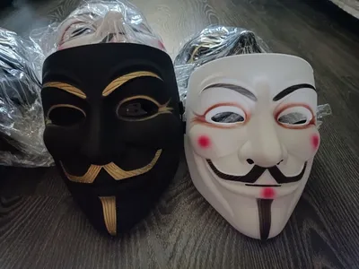 Маска Хакера Маска Гая Фокс v Вендетта Anonymous: 99 грн. - Другое Бровары  на Olx
