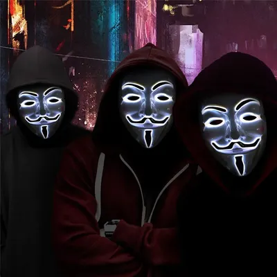 Anonymous Activist Hacker with Mask Studio Shot Editorial Stock Image -  Image of demonstrating, anonymous: 51320359