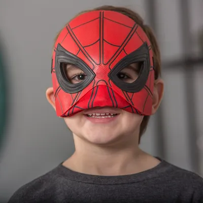 Оригинальная маска Человека-паука, новинка, с изображением лица, в масштабе  1:1, 3d костюм Человека-паука ручной работы для Хэллоуина, косплея, маски,  Реплика, подарок на Рождество для детей | AliExpress