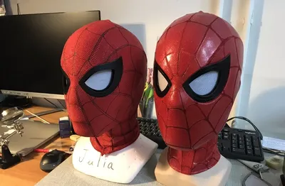 Косплеер сделал реалистичную маску Человека-паука. С подвижными линзами из  фильма! [обновлено] | Канобу