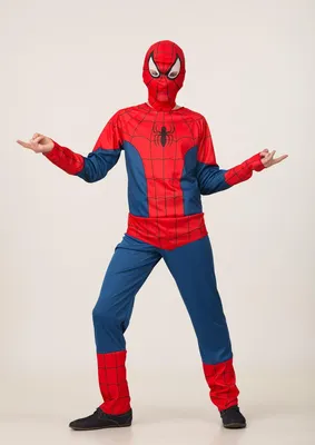 карнавальный костюм человек паук без мускулов в интернет-магазине ВМАСКАХ.РФ