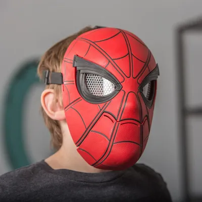 Spider Man: Маска человека-паука платик и ткань: купить по доступной цене в  интернет-магазине MARWIN | Алматы