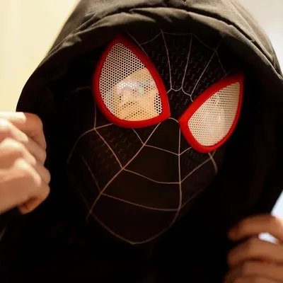 Головной убор на Хэллоуин Детская маска Человека-паука - купить по  доступным ценам в интернет-магазине OZON (1098562478)