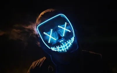 Light-Up DJ Marshmello Mask 10in x 12in | Party City