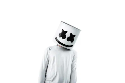 Светодиодная маска DJ Marshmello, Маска Маршмеллоу для ночного клуба  (ID#1934578942), цена: 899 ₴, купить на 