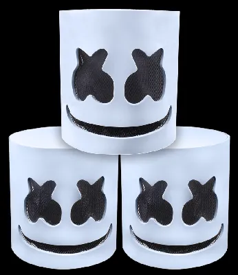 Marshmello" Mask for Sale by Illusion20 | Redbubble