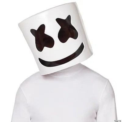 DJ Marshmello Light Up Mask For Adults