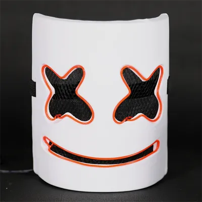 My marshmello mask I made : r/ExpectationVsReality