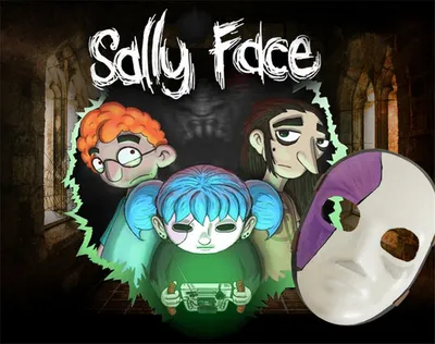 sally face cosplay mask, halloween mask, салли фейс косплей маска -  AliExpress