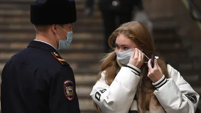 Верховный суд разрешил штрафовать за отсутствие маски по фото нарушителя -  РИА Новости, 