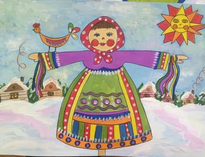 Рисунки Масленицы для срисовки (320 фото): оригинальные картинки для детей  в школу и детский сад