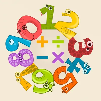 Печать цветная "Математические знаки" набор 5 шт купить в Чите Печати в  интернет-магазине Чита.дети (9804047)