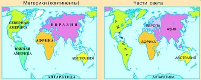 Географія материків: все, что нужно знать школьникам