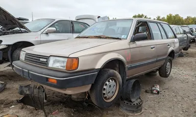 Junkyard Find: 1988 Mazda 323 Base Hatchback | The Truth About Cars