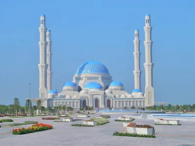 Самую большую мечеть в Центральной Азии открыл Назарбаев - фото -  , Sputnik Казахстан