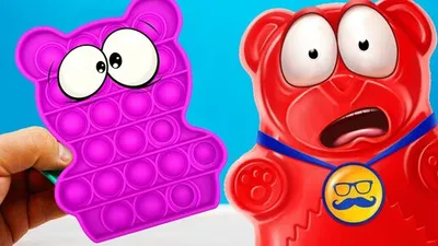 Желейный Медведь Валера и Желтобрюх 20 см комплект Fun Bear - купить с  доставкой по выгодным ценам в интернет-магазине OZON (259994912)