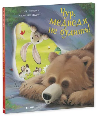 Книжки-картинки. Чур, медведя не будить! - купить по выгодной цене |  Peekaboo магазин детских товаров