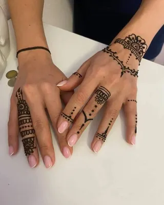 Красивое мехенди на руке | Школа мехенди онлайн | Free hand mehendi -  YouTube