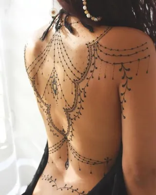 мехенди на спине: 5 тыс изображений найдено в Яндекс.Картинках | Henna  tattoo back, Back henna, Henna body art