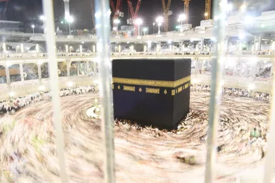 A Fragment of Arabic Architecture with a Pattern and Ornament. Evening  Lighting. Mecca, Makkah. Medina, Madinah. Stock Photo - Image of  architecture, flag: 175923030