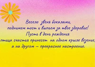 Красивые, мудрые и прикольные тосты на день рождения: более 40 вариантов