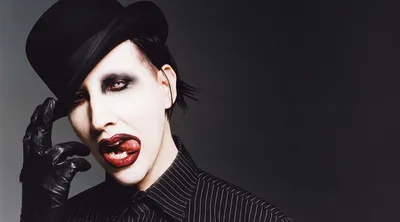 Плакат "Мэрилин Мэнсон в кожаной куртке, Marilyn Manson", 60×41см: продажа,  цена в Львове. Картины от "GeekPostersUA - Плакаты и постеры, сервис  печати" - 1088872984