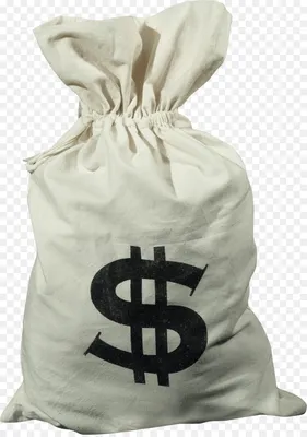 Мешок с деньгами на белом фоне :: Стоковая фотография :: Pixel-Shot Studio