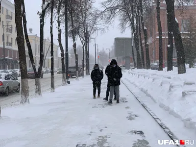 Метель в городе" пейзаж | Divinskaya