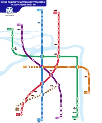 схема метро Санкт-Петербурга | Метрополитен, Карта, Станция метро