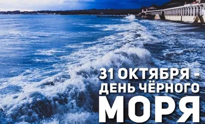 31 октября, Международный день Черного моря, 2019