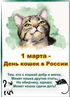  года, понедельник: День кошек, День альпиниста, День  офтальмологии, дни рождения Светланы Савицкой и Станислава Садальского /  Ежедневник / Журнал 