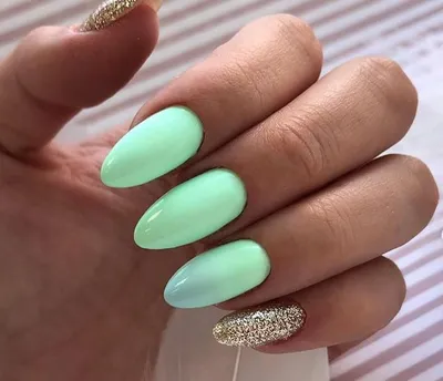 Мятный маникюр | Nails | Дзен