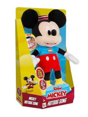 Мягкая игрушка Дисней "Клуб Микки Мауса: Поющий Микки", 40 см, песня Disney  17976766 купить за 1 964 ₽ в интернет-магазине Wildberries
