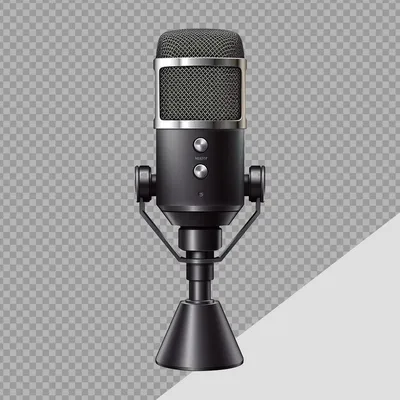 Microphone PNG transparent image download, size: 1292x3246px