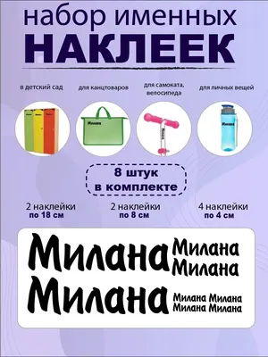 Картинка с именем Милана.