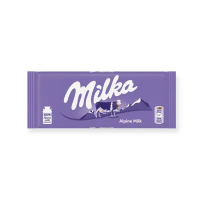 MILKA NOISETTE CHOCOLATE BAR 100GR