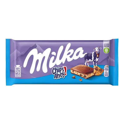 Milka Chocolate with Caramel and Milk Cream, 100g - 