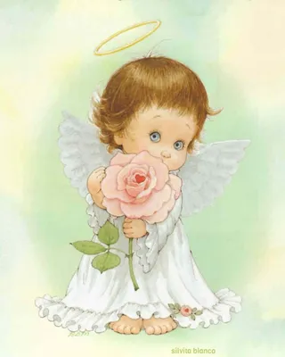 Мультяшный рисунок ангела - 64 фото