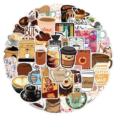 кофе-чашка с милым животным лицом латте-арт-образ, выделенный на синем  фоне. творческий дизайн Иллюстрация вектора - иллюстрации насчитывающей  пена, горяче: 266012605