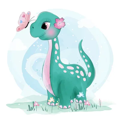 Cute Dinosaurs party. Милая вечеринка динозавров. PNG. | Динозавр, Дети  искусство арт, Детские рисунки