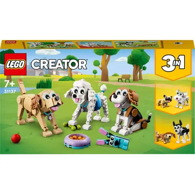 LEGO Creator Милые собачки 475 деталей (31137) (ID#1797004777), цена: 1075  ₴, купить на 