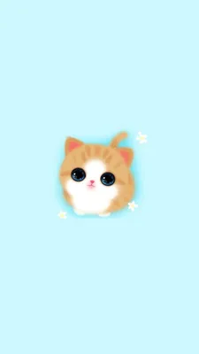 Картинки по запросу Кавайные и милые и мимимишные картинки | Cute cat  wallpaper, Cat wallpaper, Iphone wallpaper cat