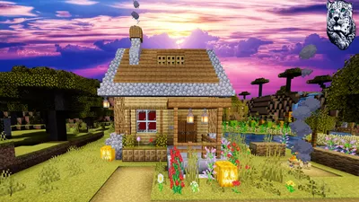 Красивый дом за 3 минуты в Minecraft | BenGreyn | Дзен