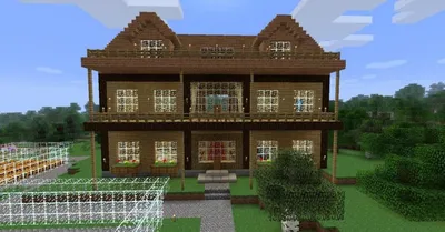 Дом мечты: 7 вариантов красивых домов Minecraft» — создано в Шедевруме